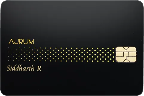 SBI AURUM Credit Card